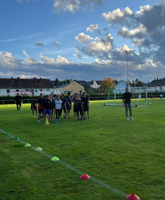 Fußballtraining mit Kindern und Jugendlichen